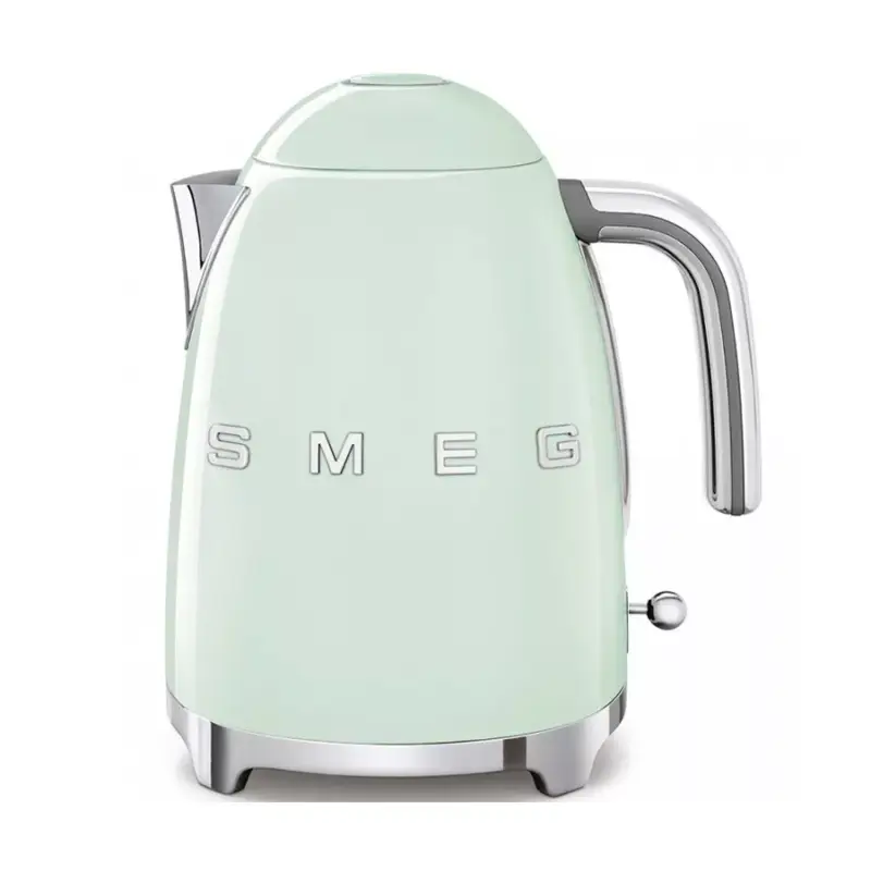 Expressz szállítás SMEG VÍZFORRALÓ, 50-es évek retro design, 1,7 liter, 2400 W, világoszöld