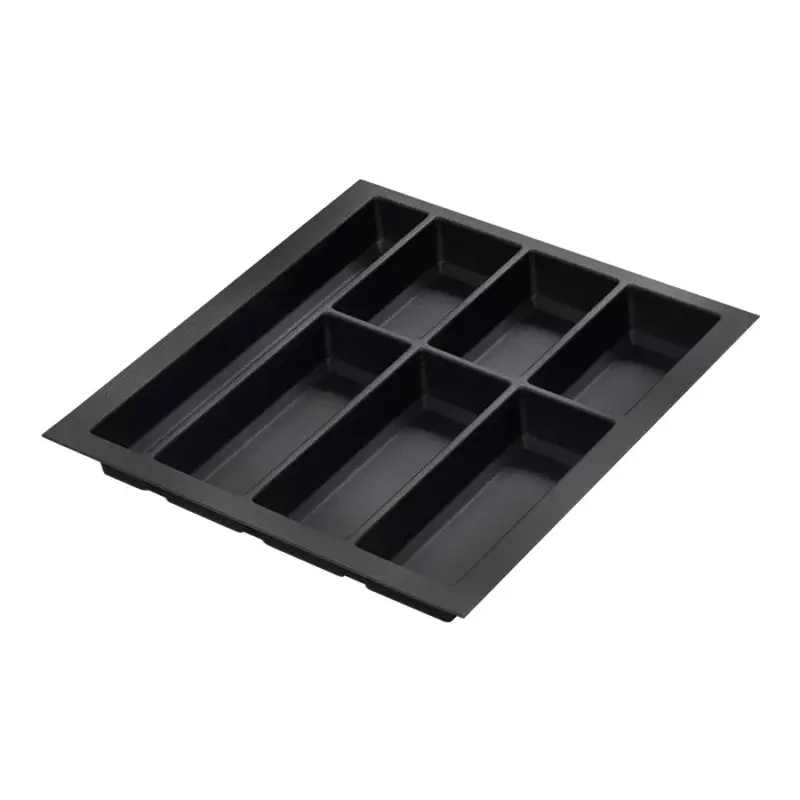 Evőeszköztartó Classico Kristall softTouch50 (422x474 mm) fekete Vásárlói kedvenc
