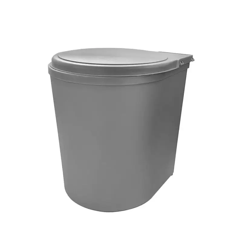 Ne maradj le Hulladékgyűjtő ART 270 13L 277x340mm műanyag Metálszürke