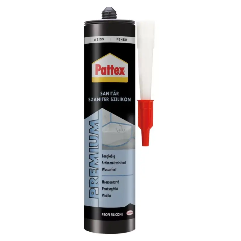 Pattex szaniter szilikon 280ml Fehér Gyors kiszállítás