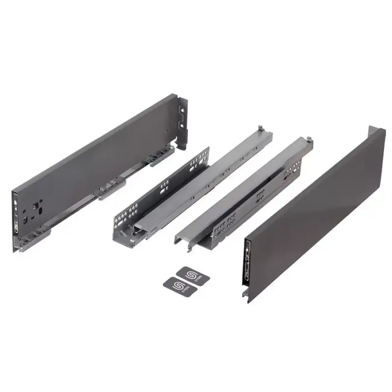 Vásárlói kedvenc StrongMax-18 fiókrendszer H121-300mm Sötétszürke