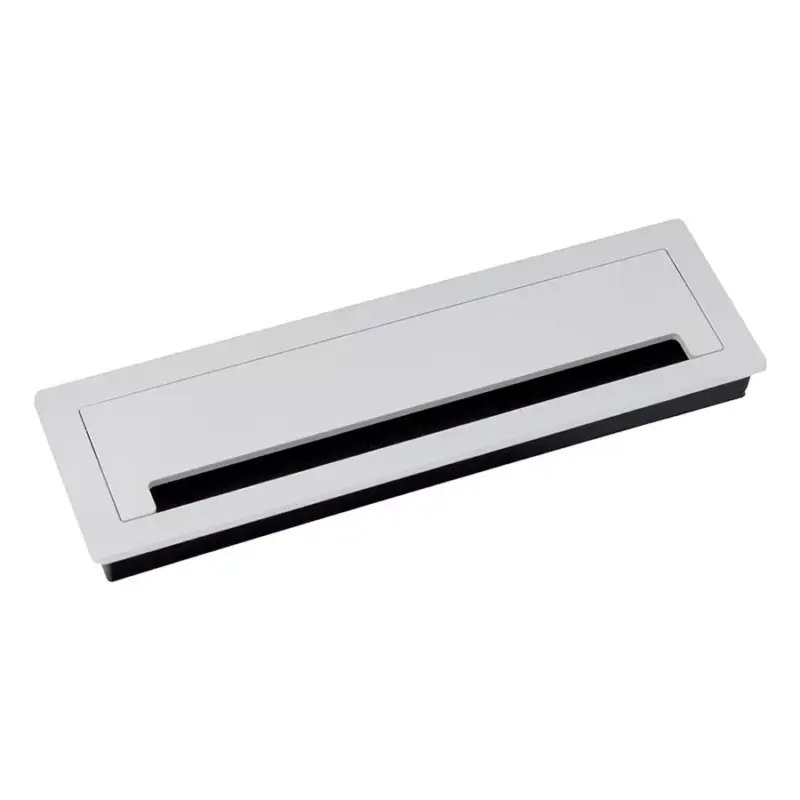 Újdonság Kábelkivezető Fém 300x90x28mm Fehér Strong