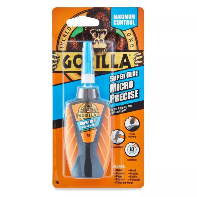 Akció Gorilla Super Glue Micro Precise Pillanatragasztó 5gramm