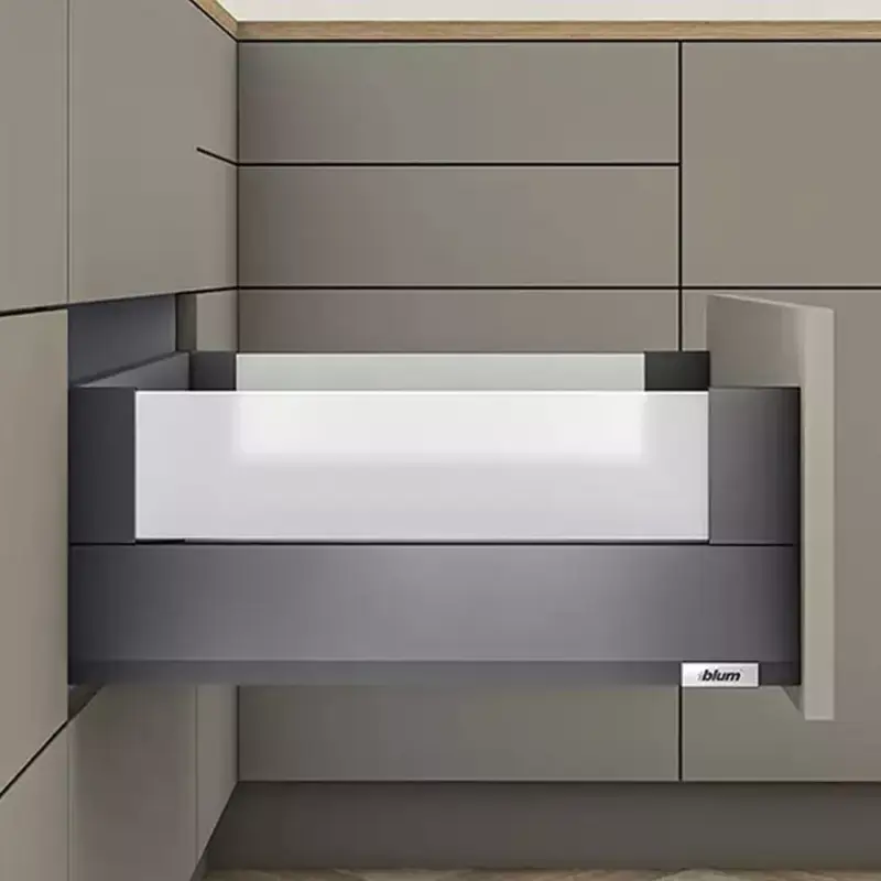 MerivoBox 32" E magasságú BOXCOVER Üveg oldallal 550mm-es Orionszürke 40kg Olcsóbb