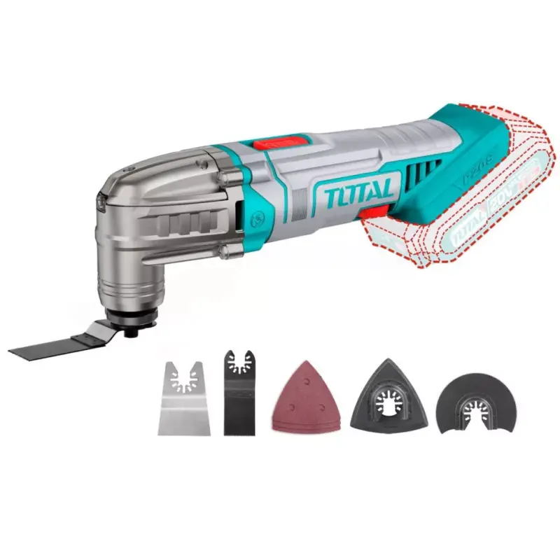 TOTAL Multi szerszám - 20000prn/20V/P20S (Akku nélkül) Legnépszerűbb