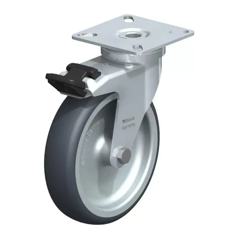 Blickle görgő forgóvillás LPA-TPA 100G-FI gumi/polipropilén stop-fix fékkel, 70kg Exkluzív ajánlat