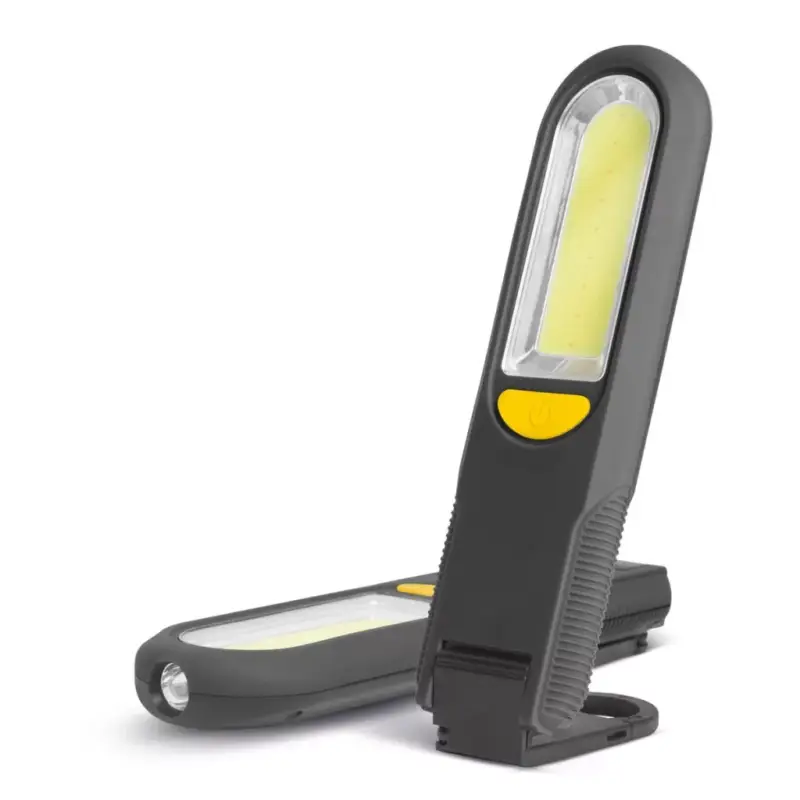 Különleges ajánlat Mágneses steklámpa COB + SMD LED-del, akasztóval - vészjelzővel