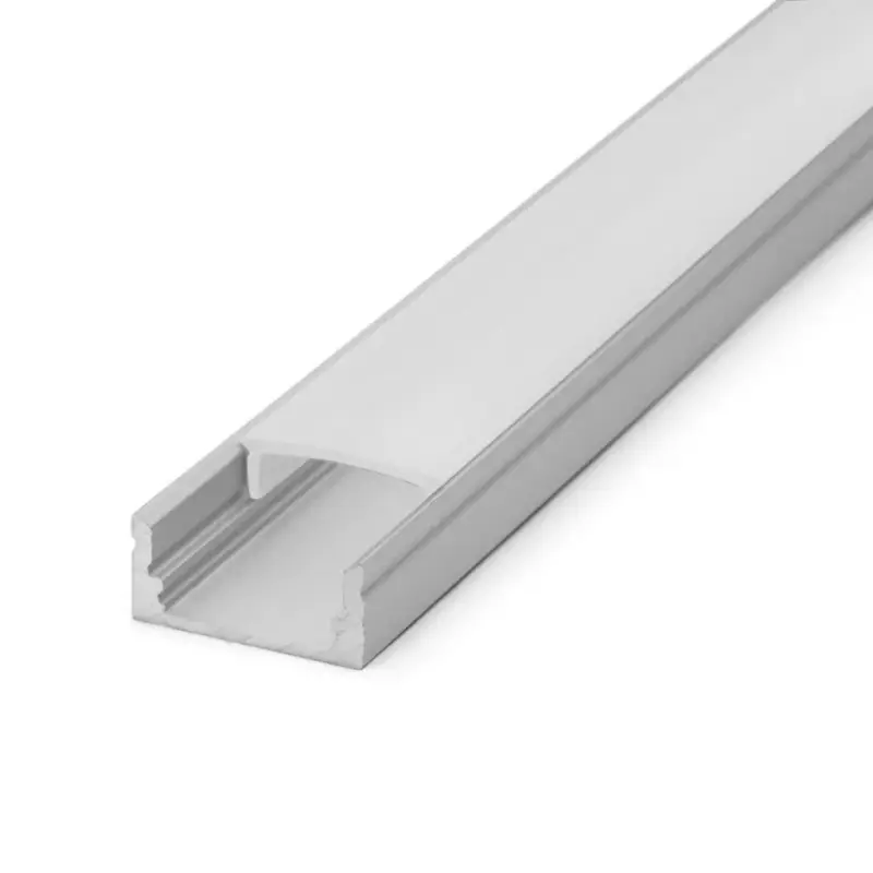 LED alumínium profil takaró búra opál 2000mm (41010hez) Expressz szállítás