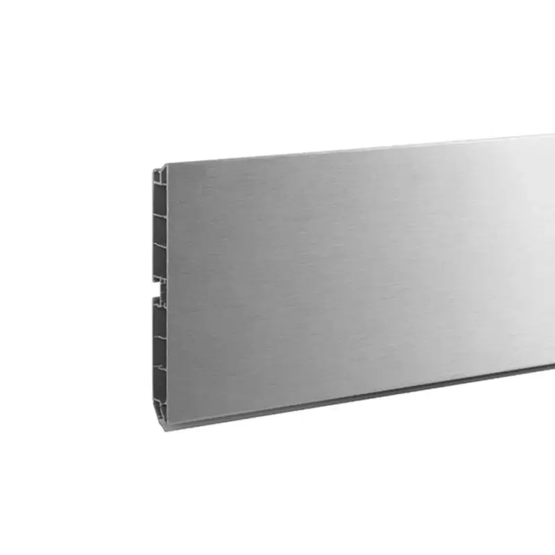 Lábazat előlap SCILM 120x4000mm Csiszolt alumínium Korlátozott ajánlat