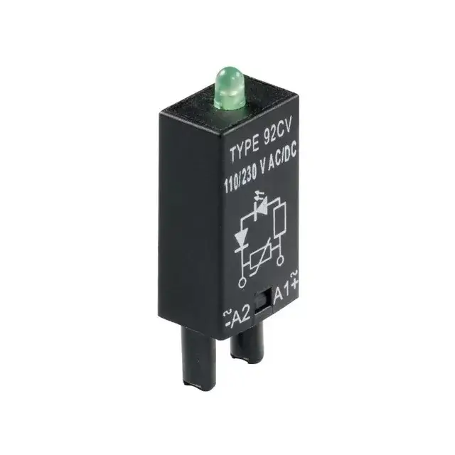 Weidmüller 8713720000 RIM 2 6/24VDC GN RIDERSERIES FG, LED-modul védődiódával, vezérlőfeszültség 6..230V DC, dugaszolható csatlakozás Biztonságos vásárlás