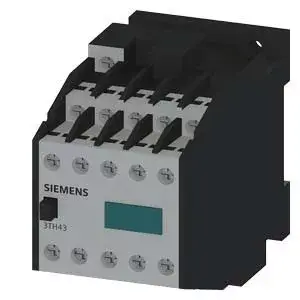 Siemens 3TH4391-0AN2, Segédkontaktor 10A, 220V AC vezerlés, 9 Záró + 1 Nyitó érintkező, csavaros csatlakozás (Segédkapcsoló 3TH43910AN2) Vedd meg online