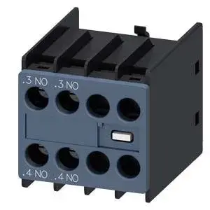 Akció Siemens 3RH2911-1HA20 segédérintkező blokk, homloklapi, 2 Záró, csavaros csatlakozás, S00..S3 mágneskapcsolókhoz (Siemens 3RH29111HA20)