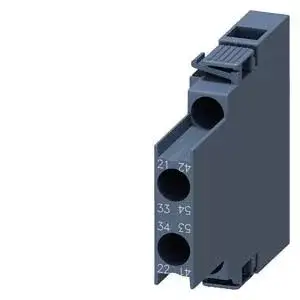 Siemens 3RH2911-1DA11 segédérintkező blokk, oldalsó, 1 Záró + 1 Nyitó, csavaros csatlakozás, S00 mágneskapcsolókhoz (Siemens 3RH29111DA11) Biztonságos vásárlás