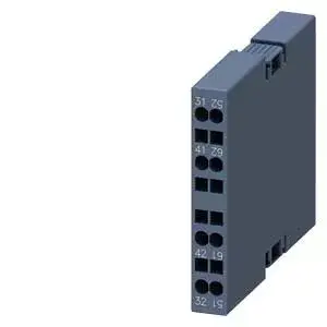 Siemens 3RH2921-2DA02 segédérintkező blokk, oldalsó, 2 Nyitó, rugós csatlakozás, S0..S3 mágneskapcsolókhoz (Siemens 3RH29212DA02) Nézd meg most