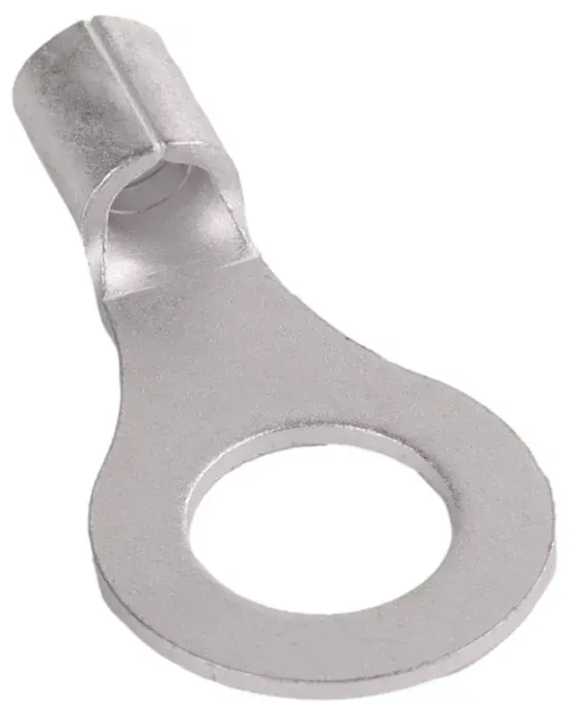 Expressz szállítás Tracon SZ4-4 szigeteletlen szemes saru, 4mm2, M4, (d1=3,4mm, d2=4,3mm), ónozott elektrolitréz