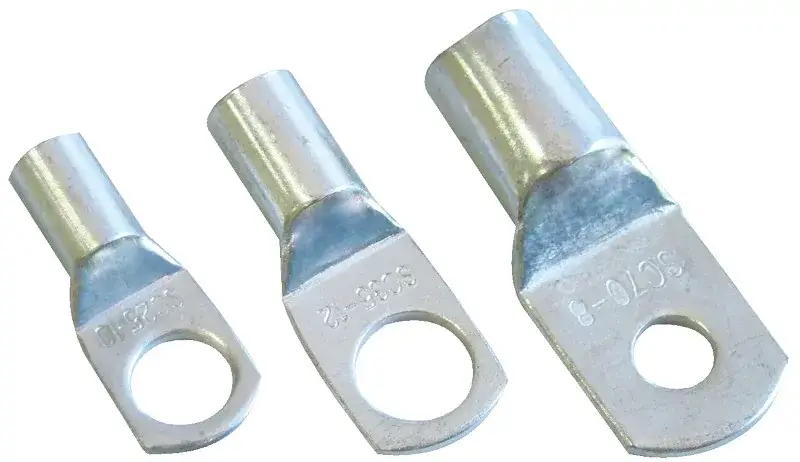 Korlátozott ajánlat Tracon CL50-10 szigeteletlen szemes csősaru, 50mm2, M10, (d1=9,5mm, d2=10,5mm), ónozott elektrolitréz
