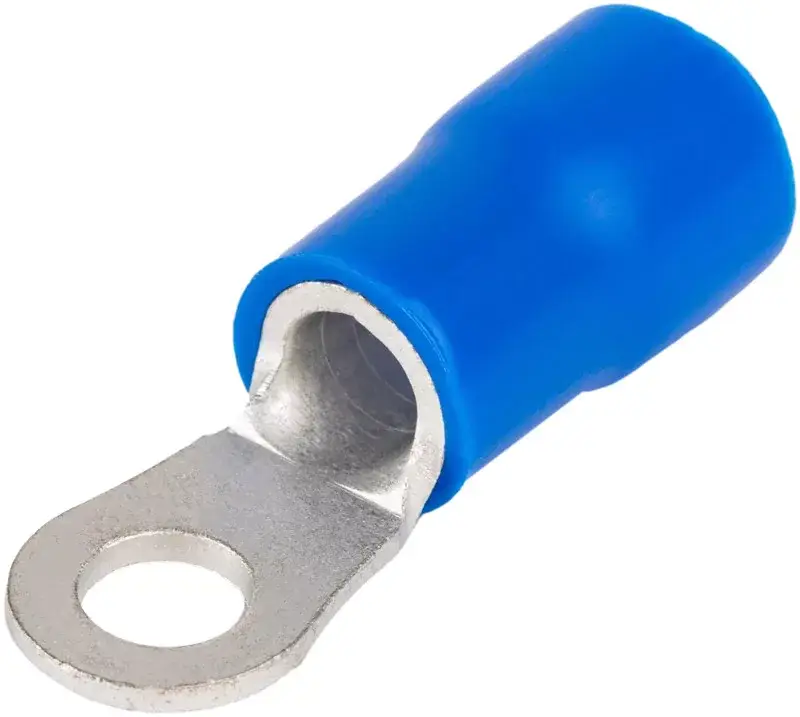 Vedd meg most Tracon KSZ16-8 szigetelt szemes saru, 16mm2, M8, (d1=5,7mm, d2=8,4mm), kék, ónozott elektrolitréz