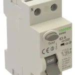 Árcsökkenés Tracon EVOG2P633 Áram-védőkapcsoló (Fi-relé), A osztály, 2P, 63A, 300 mA