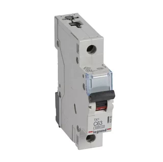 Legrand 403440 TX3 Kismegszakító. 1P, 63A, C karakterisztika, 6kA Kedvezményes ár