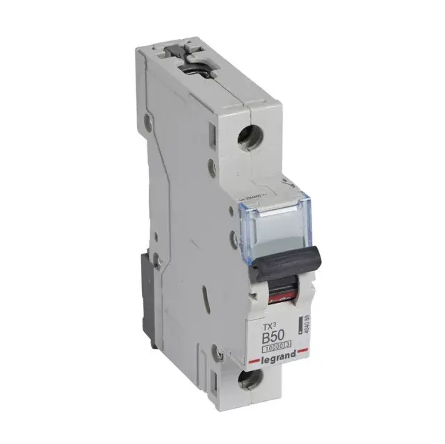 Legrand 404089 TX3 Kismegszakító. 1P, 50A, B karakterisztika, 10kA Különleges ajánlat