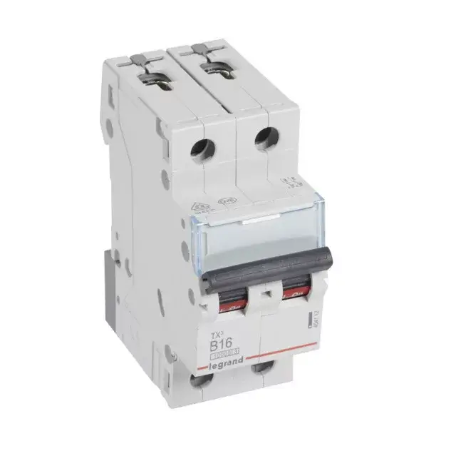 Legrand 404112 TX3 Kismegszakító. 2P, 16A, B karakterisztika, 10kA Gyors kiszállítás