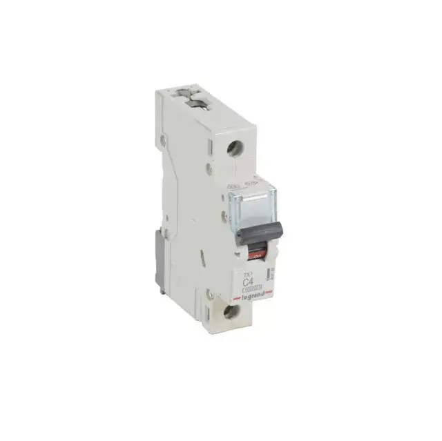 Legrand 404166 TX3 Kismegszakító. 1P, 4A, C karakterisztika, 10kA Outlet