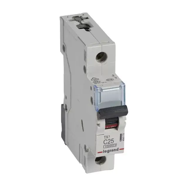 Legrand 404173 TX3 Kismegszakító. 1P, 25A, C karakterisztika, 10kA Gyors kiszállítás