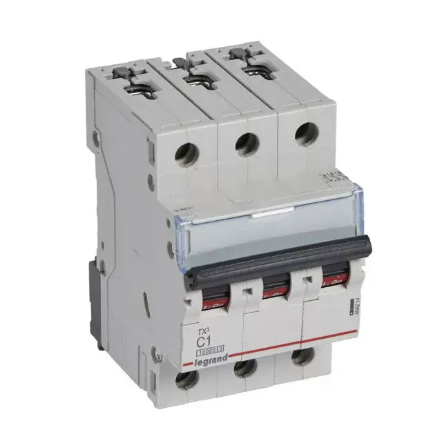 Legrand 404214 TX3 Kismegszakító. 3P, 1A, C karakterisztika, 10kA Vásárlói kedvenc