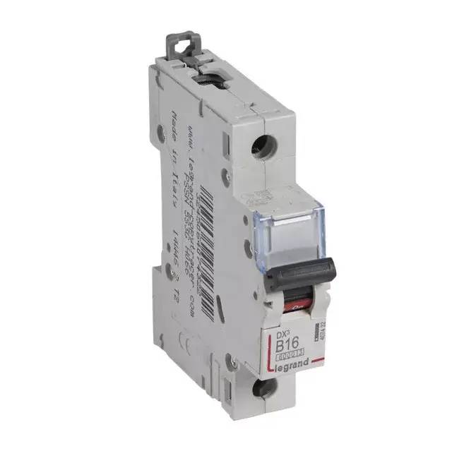 Legrand 407432 DX3 Kismegszakító. 1P, 16A, B karakterisztika, 6kA Biztonságos vásárlás