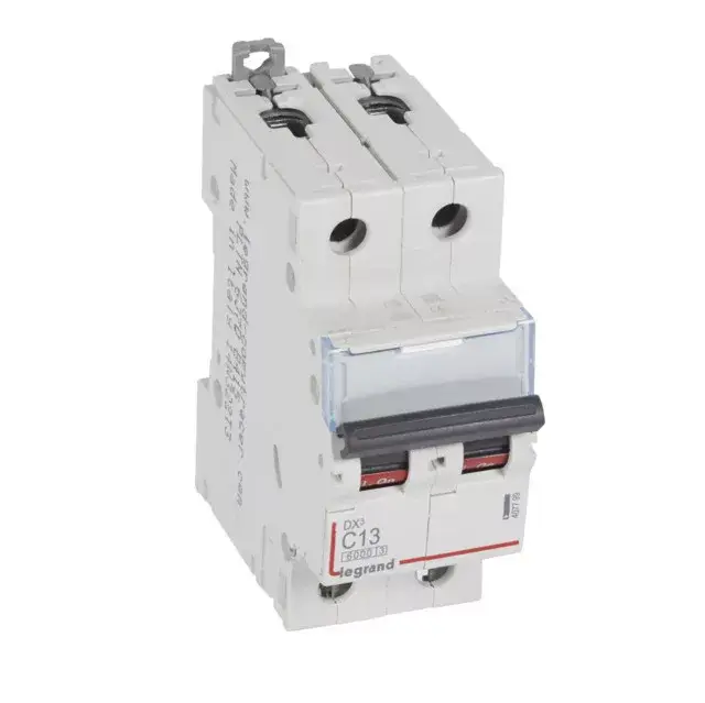 Legrand 407799 DX3 Kismegszakító. 2P, 13A, C karakterisztika, 6kA Árengedmény
