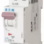 Eaton 262743 PL7-B32/1N Kismegszakító. 1P+N, 32A, B karakterisztika, 10kA Biztonságos fizetés