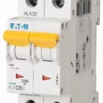 Expressz kézbesítés Eaton 262767 PL7-B25/2 Kismegszakító. 2P, 25A, B karakterisztika, 10kA