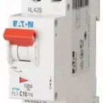 Eaton 262747 PL7-C10/1N Kismegszakító. 1P+N, 10A, C karakterisztika, 10kA Kedvezmény