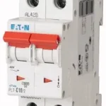 Eaton 263369 PL7-D10/2 Kismegszakító. 2P, 10A, D karakterisztika, 10kA Legnépszerűbb