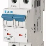 Eaton 263382 PL7-D20/2 Kismegszakító. 2P, 20A, D karakterisztika, 10kA Legkelendőbb