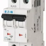 Eaton 263385 PL7-D40/2 Kismegszakító. 2P, 40A, D karakterisztika, 10kA Prémium