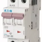 Eaton 264905 PL7-C32/2-DC Kismegszakító. 2P, 32A, C karakterisztika, 10kA Ajánlat
