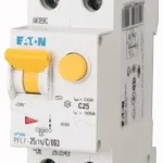 Eaton 165655 PFL7-25/1N/B/03-A Áramvédős kismegszakító (Kombi Fi-relé) 1+N, B karakterisztika, 25A, 300mA, 10 kA, A osztály Utolsó esély