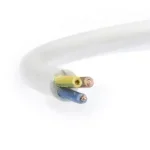 Biztonságos fizetés MT (H05VV-F) 3x2,5 mm2 kábel, 1 fm kiszerelés, sodrott réz, fehér PVC szigetelésű, 300/500V