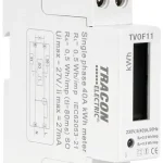 Azonnal elérhető Tracon TVOF11 digitális fogyasztásmérő 1 fázis 5(40)A, 1 modul