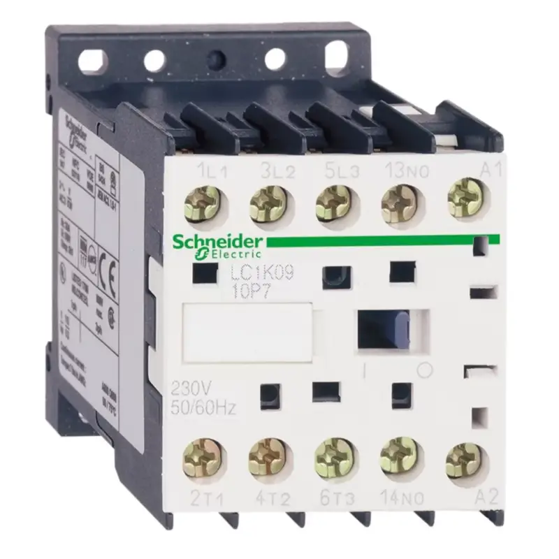 Schneider LC1K1210P5, Tesys K mágneskapcsoló, 5.5kW/12A (400V, AC3), 230V AC 50 Hz vezerlés, 1Z, csavaros csatlakozás Biztonságos fizetés