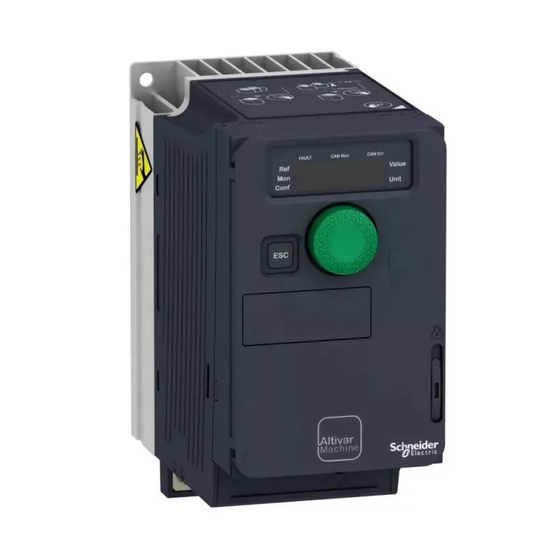 Schneider ATV320U04M2C frekvenciaváltó 0,37 kW, 1 fázis, 200..240V AC, IP20, kompakt kivitel (Altivar Machine 320) Expressz kézbesítés