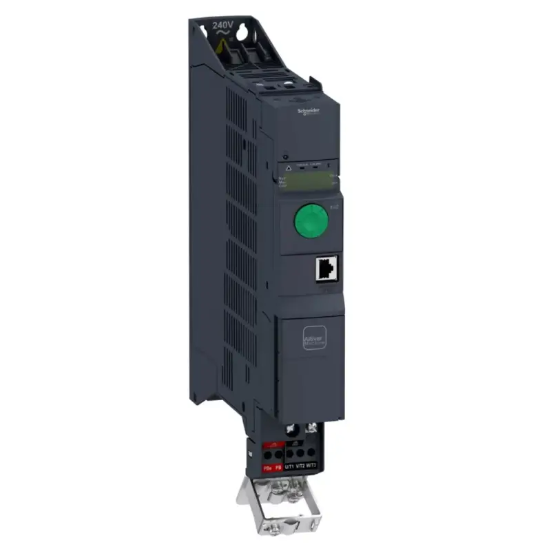 Schneider ATV320U06M2B frekvenciaváltó 0,55 kW, 1 fázis, 200..240V AC, IP20, könyv kivitel (Altivar Machine 320) Akciós ár