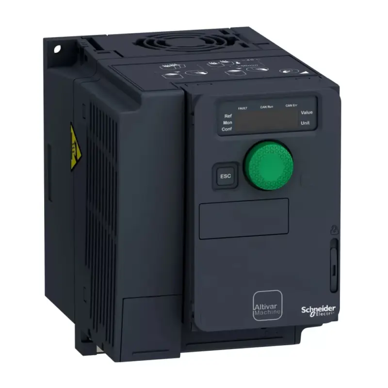 Utolsó esély Schneider ATV320U07N4C frekvenciaváltó 0,75 kW, 3 fázis, 380..500V AC, IP20, kompakt kivitel (Altivar Machine 320)