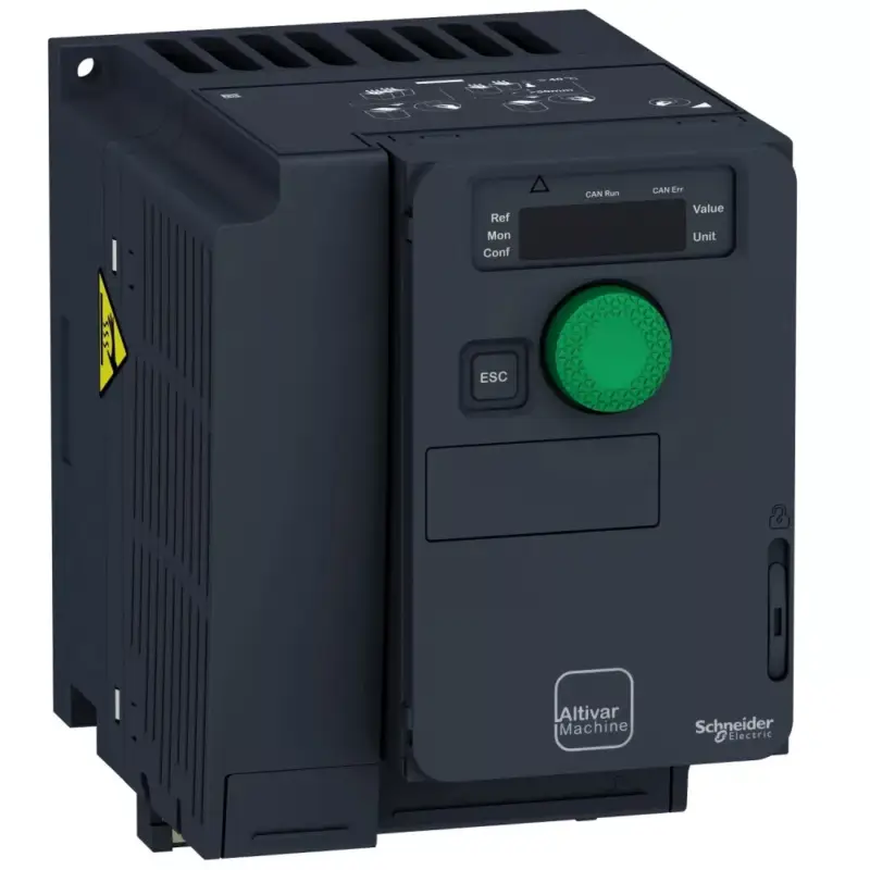 Schneider ATV320U22M3C frekvenciaváltó 2,2 kW, 3 fázis, 200..240V AC, IP20, kompakt kivitel (Altivar Machine 320) Olcsóbb