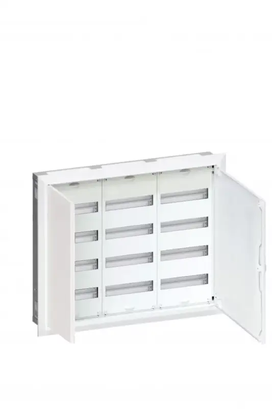 Legjobb ár Hager Univers FWU43S Fém mezős elosztó 144 modul, 4 sor, 703x853x110mm, (fal kivágás 652x805x110mm) teli ajtóval, IP30, süllyesztett