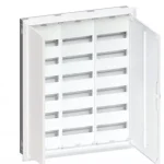 Gyors szállítás Hager Univers FWU63S Fém mezős elosztó 216 modul, 6 sor, 1003x853x110mm, (fal kivágás 952x805x110mm) teli ajtóval, IP30, süllyesztett