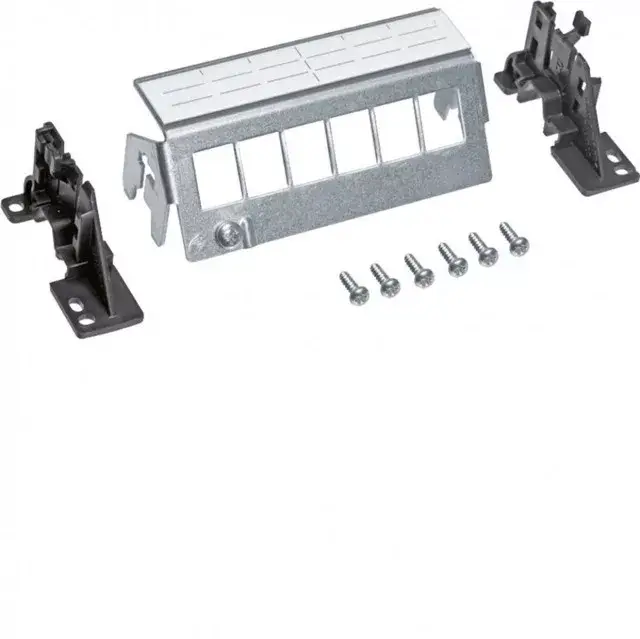 Hager FZ06MK 6x patch panel, Keystone, üres Nézd meg most