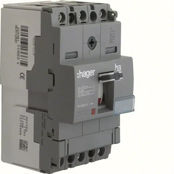 Hager HCA125H x160 kioldó nélküli kapcsoló, 3P, 125A Különleges ajánlat
