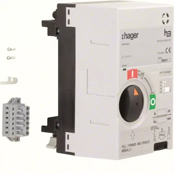 Hager HXB040H x250 motoros hajtás 24V DC Biztonságos vásárlás